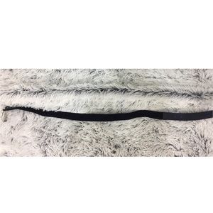 Blue Casual Belt w/Suede